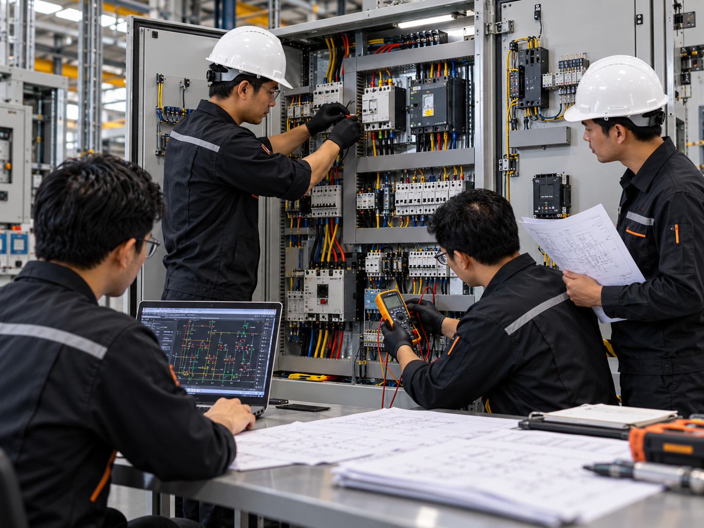 Implementasi panel listrik