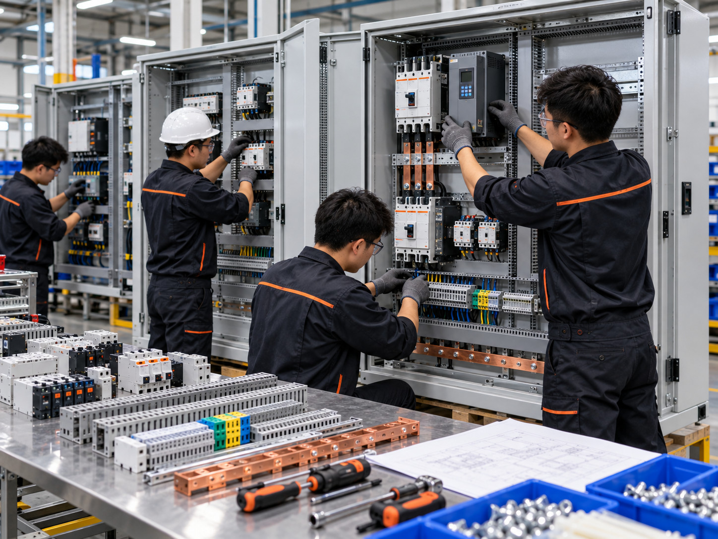 Panel building testing fat