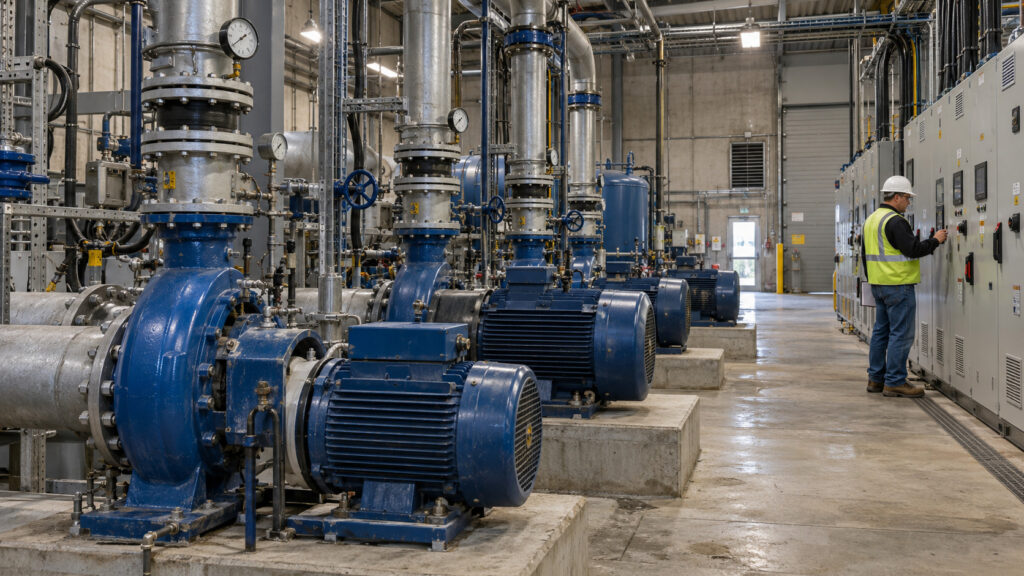 Pumping Station – MCC & VFD