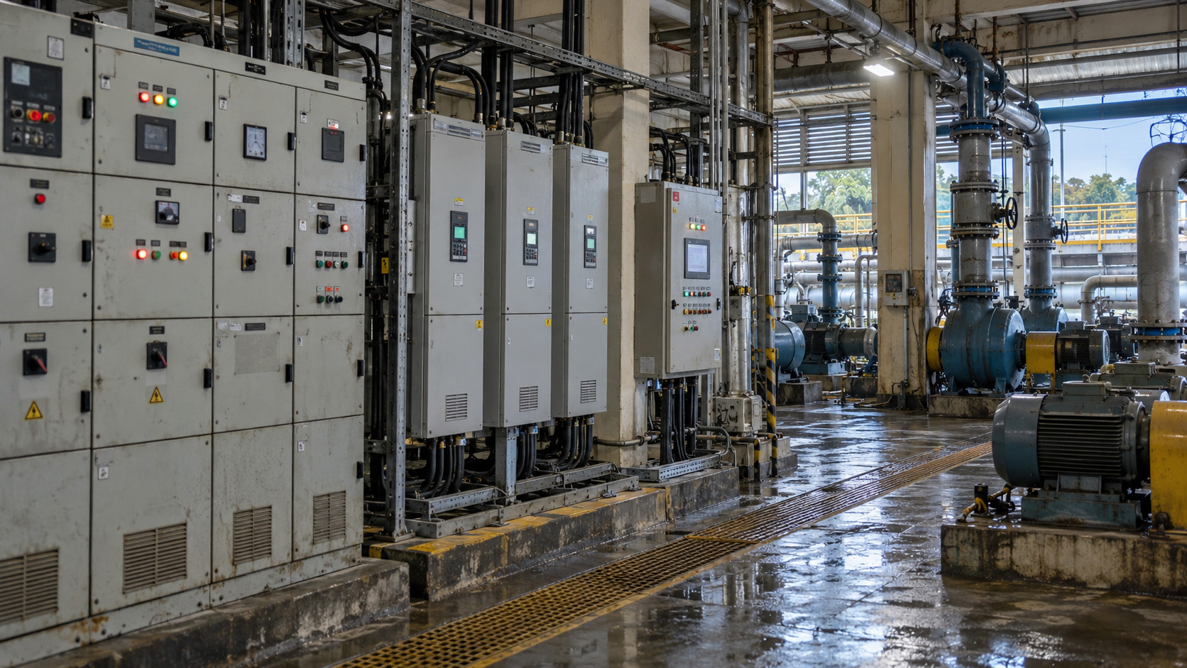 WWTP – Blower & Pump Control